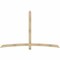 Ekena Millwork Bellingham Rough Sawn Timber Gable Bracket, Douglas Fir, 96"W x 60"H x 2"D x 4"F, 15/12 Pitch GBW096X60X0204BEL00RDF - alternate 1